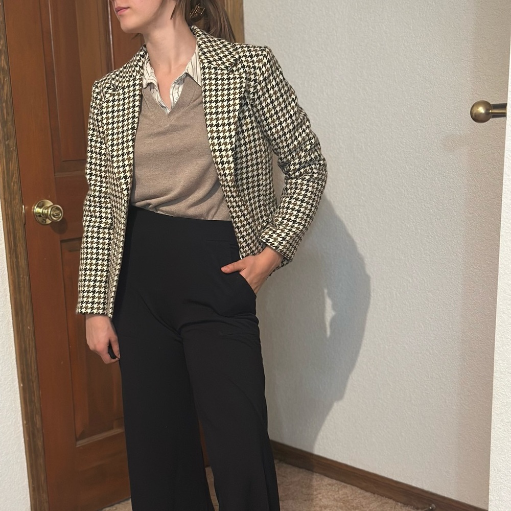 Mossino Houndstooth Blazer